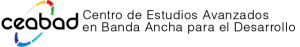 logo for Centro de Estudios Avanzados en Banda Ancha para el Desarrollo