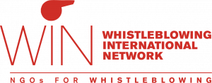 logo for Whistleblowing International Network