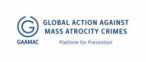 logo for Global Action Against Mass Atrocity Crimes