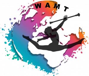 logo for World Association of Majorette-sport and Twirling