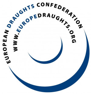 logo for European Draughts Confederation