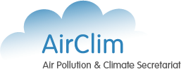 logo for Air Pollution & Climate Secretariat