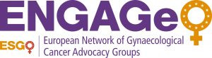 logo for European Network of Gynaecological Cancer Advocacy Groups