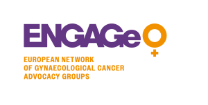 logo for European Network of Gynaecological Cancer Advocacy Groups