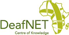 logo for DeafNET Centre for Knowledge