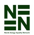 logo for Nordic Energy Equality Network