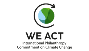 logo for #PhilanthropyForClimate