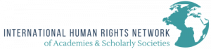 logo for International Human Rights Network of Academies and Scholarly Societies