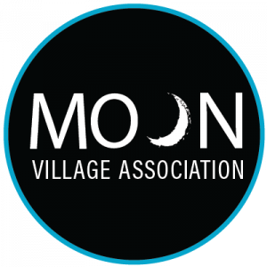 logo for Moon Village Association