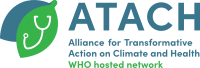 logo for Alliance for Transformative Action on Climate and Health