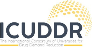logo for International Consortium of Universities for Drug Demand Reduction