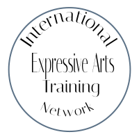 logo for International Network of Expressive Arts Training Institutes
