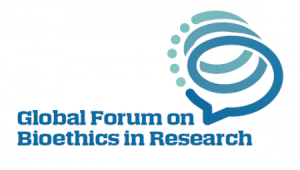 logo for Global Forum on Bioethics in Research
