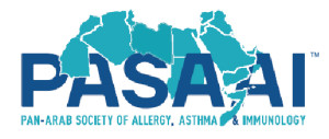 logo for Pan-Arab Society of Allergy, Asthma, and Immunology