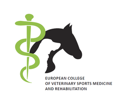 logo for European College of Veterinary Sports Medicine and Rehabilitation