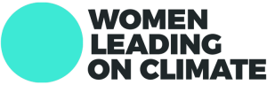 logo for Women Leading on Climate