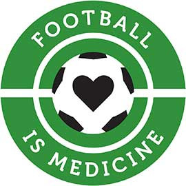 logo for Football is Medicine
