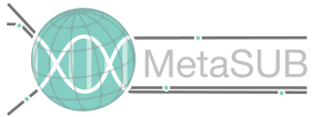 logo for Metagenomics and Metadesign of the Subways and Urban Biomes International Consortium