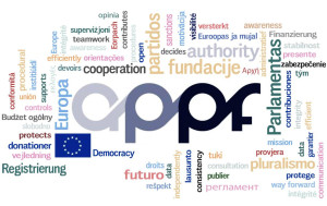 logo for Authority for European Political Parties and European Political Foundations