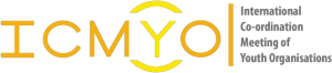 logo for International Coordination Meeting of Youth Organizations