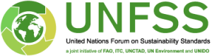 logo for United Nations Forum on Sustainability Standards