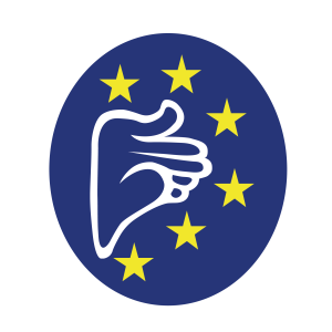 logo for European Network for Professionals working with People with Hearing Impairments