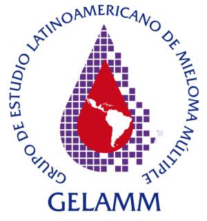 logo for Grupo de Estudio Latinoamericano de Mieloma Múltiple