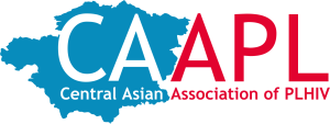 logo for Central Asian Association of People Living with HIV