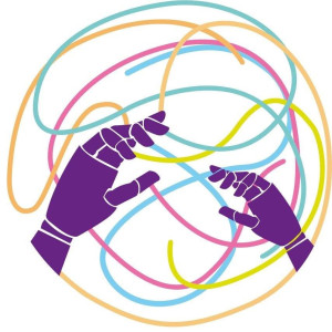 logo for Association Internationale des Villes Amies de la Marionnette