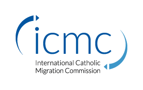 logo for International Catholic Migration Commission