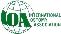 logo for International Ostomy Association