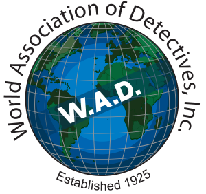 logo for World Association of Detectives