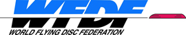 logo for World Flying Disc Federation