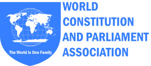 logo for World Constitution and Parliament Association