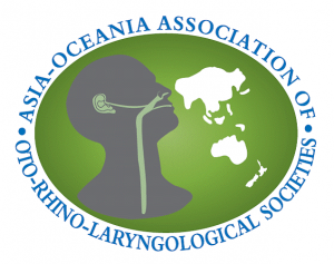 logo for Asia-Oceania Association of Otolaryngology - Head and Neck Surgery Societies