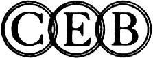 logo for Confédération Européenne de Billard