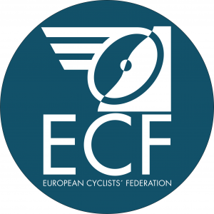logo for European Cyclists' Federation