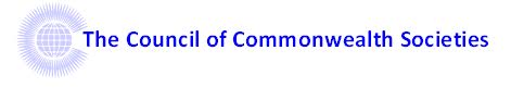logo for Council of Commonwealth Societies