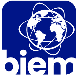 logo for International Bureau of the Societies Administering the Rights of Mechanical Recording and Reproduction