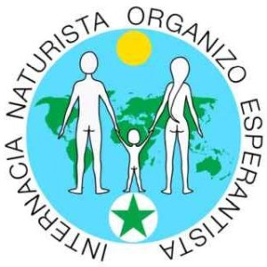 logo for International Naturist Organization for Esperanto