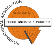 logo for International Association for the Study of Fossil Cnidaria and Porifera