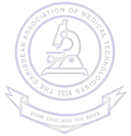 logo for Caribbean Association of Medical Technologists