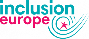 logo for Inclusion Europe - European Association of Societies of Persons with Intellectual Disability and their Families