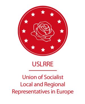 logo for Union of Socialist Local and Regional Representatives in Europe
