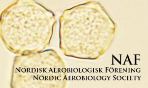 logo for Nordisk Aerobiologisk Förening