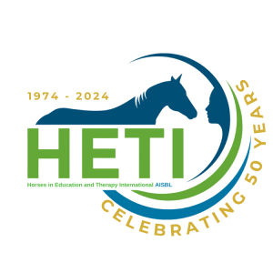 logo for Federation of Horses in Education and Therapy International A.I.S.B.L.