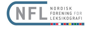 logo for Nordic Association for Lexicography