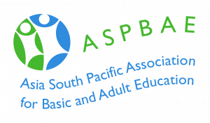 logo for Asia South Pacific Association for Basic and Adult Education