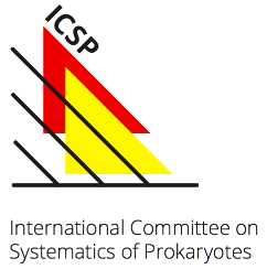logo for International Committee on Systematics of Prokaryotes