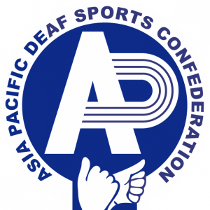 logo for Asia Pacific Deaf Sports Confederation